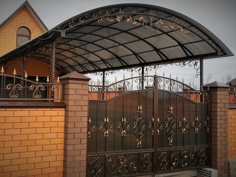 Арочные навесы